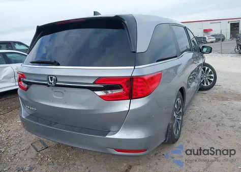 2022 Honda Odyssey Ex-L from USA, damaged, VIN 5FNRL6H76NB049408